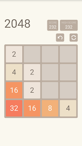 2048 mobile puzzle